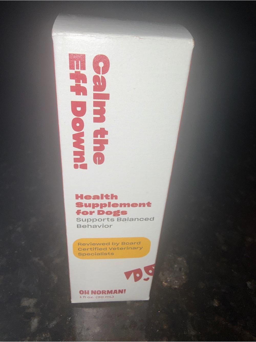 Oh Norman- Calm the Eff Down! - Dog Calming Supplement